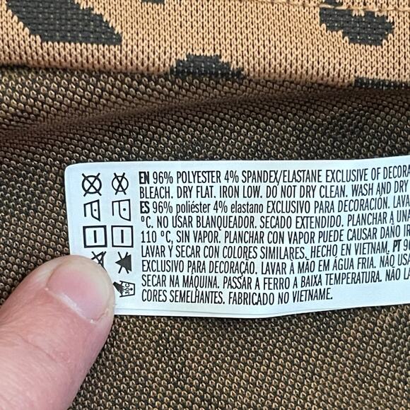 Forever 21 Women's Brown and Tan Dress Size Large - Picture 5 of 5